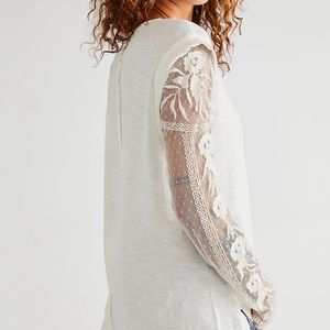 Free People Billie Jean Twofer, light ice blue, size M, never worn!